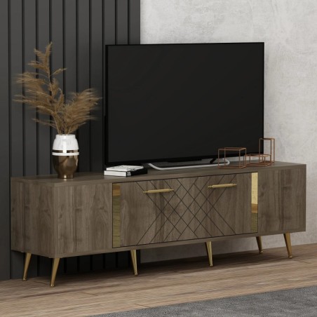 Mueble TV Detas Nogal Oro