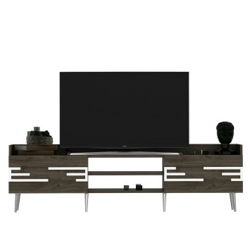 Mueble TV Adriana Nogal - 475OLV1147