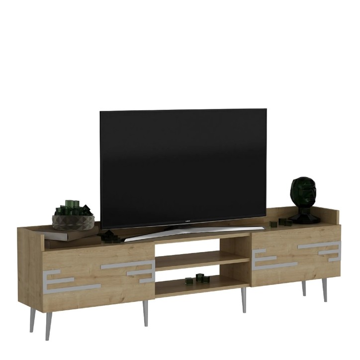 Mueble TV Adriana Zafiro Roble