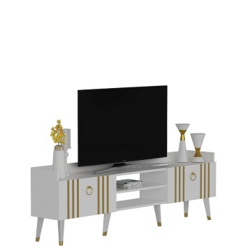 Mueble TV Isıl Blanco Oro - 475OLV1150