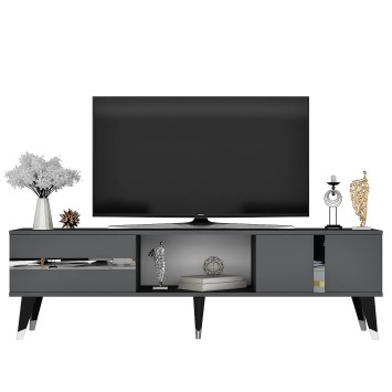 Mueble TV Vania Antracita Plata - 475OLV1152