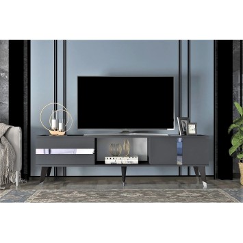 Mueble TV Vania Antracita Plata - 475OLV1152