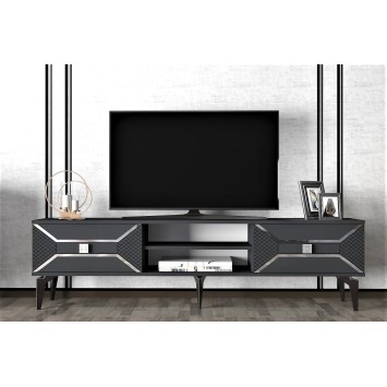 Mueble TV Yumedi Antracita Plata - 475OLV1157