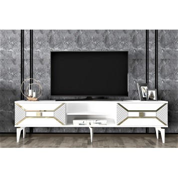 Mueble TV Yumedi Blanco Oro - 475OLV1160