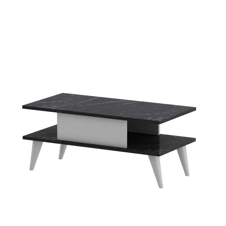 Mesa de centro Beta Negro Blanco