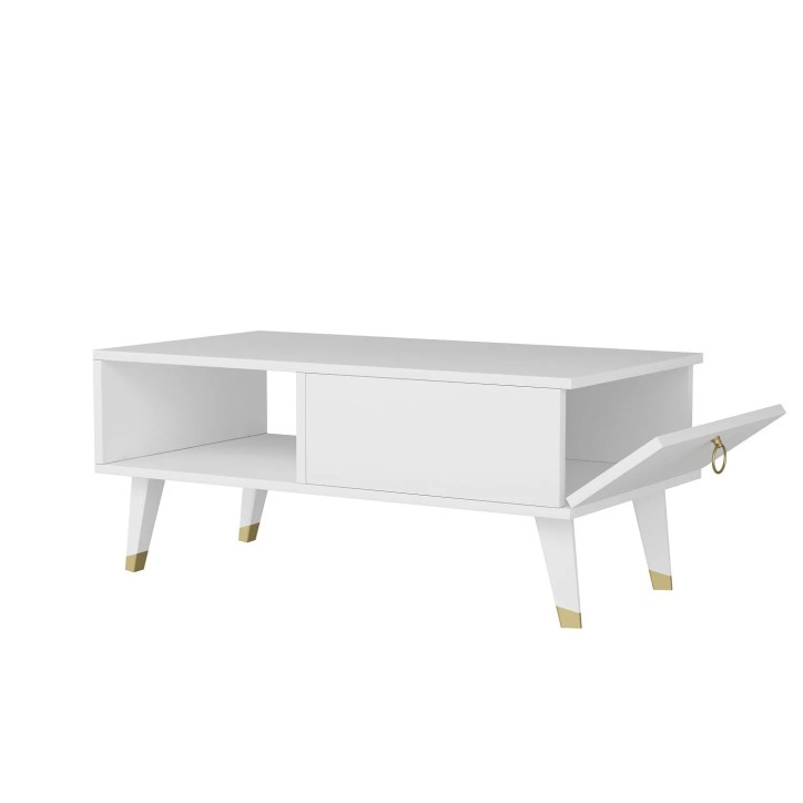 Mesa de centro Delux Blanco