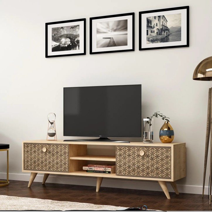 Mueble TV Newyork Roble Zafiro