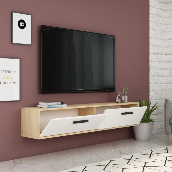 Mueble TV Inel Zafiro Blanco