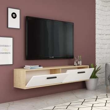 Mueble TV Inel Zafiro Blanco - 475OLV1421