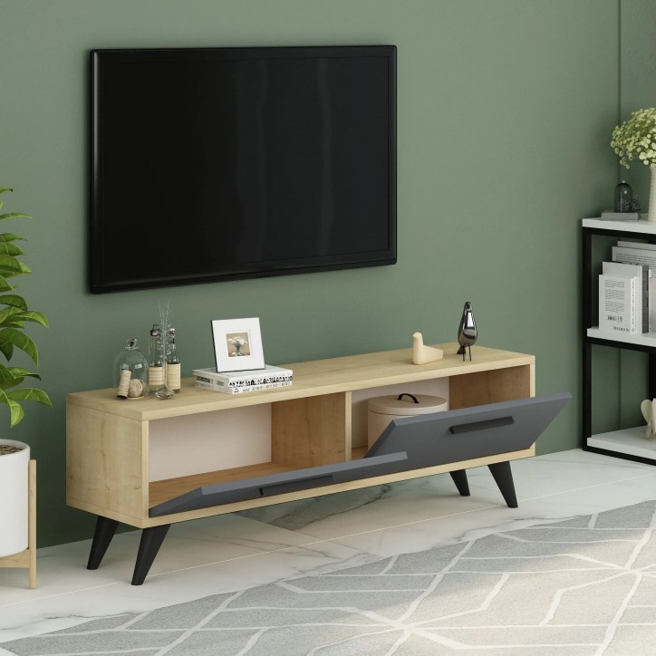 Mueble TV Melisa Zafiro Antracita