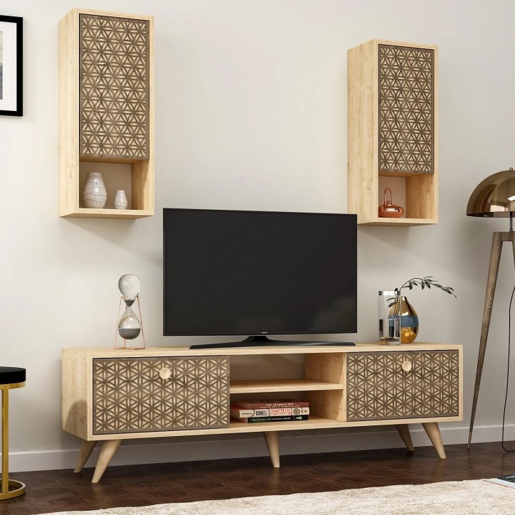 Mueble TV Newyork Roble Zafiro