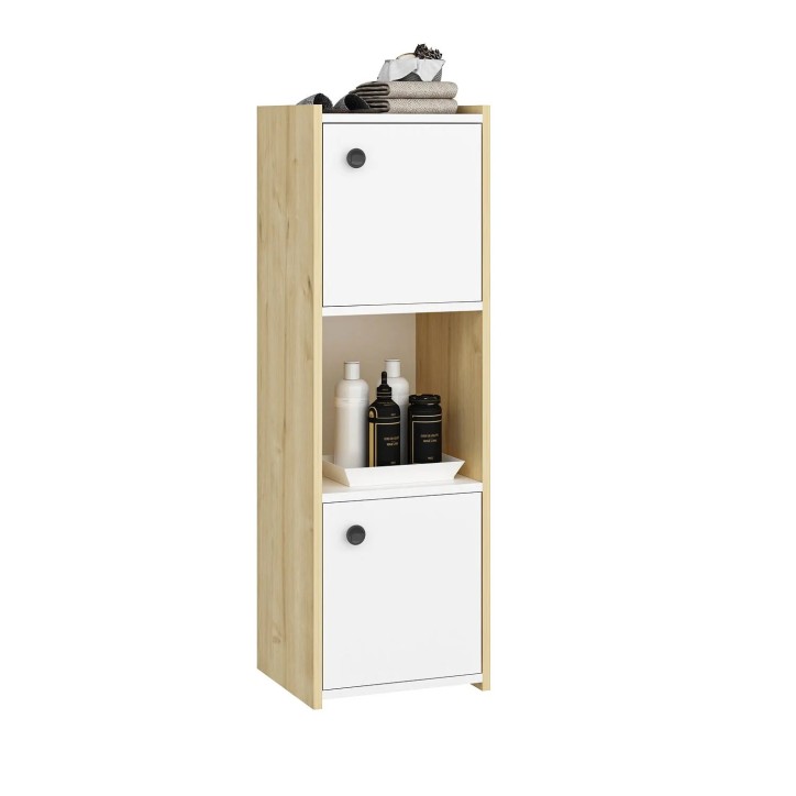 Mueble de baño Teo Roble Zafiro Blanco