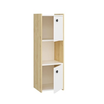 Mueble de baño Teo Roble Zafiro Blanco - 475OLV2405