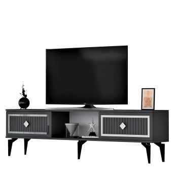 Mueble TV Nil Antracita Plata - 475OLV2638