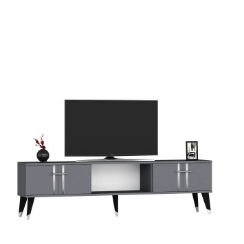 Mueble TV Asel Antracita Plata - 475OLV2697