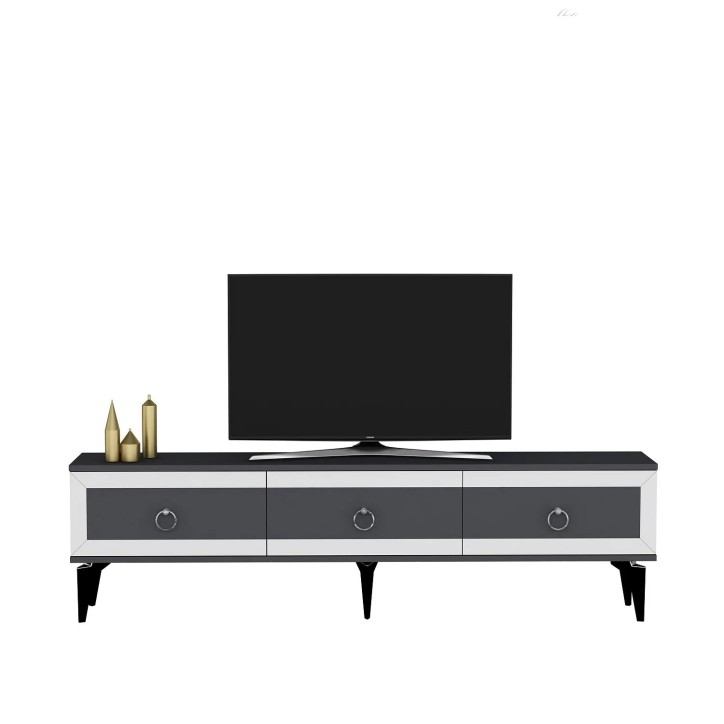 Mueble TV Selen Antracita Blanco