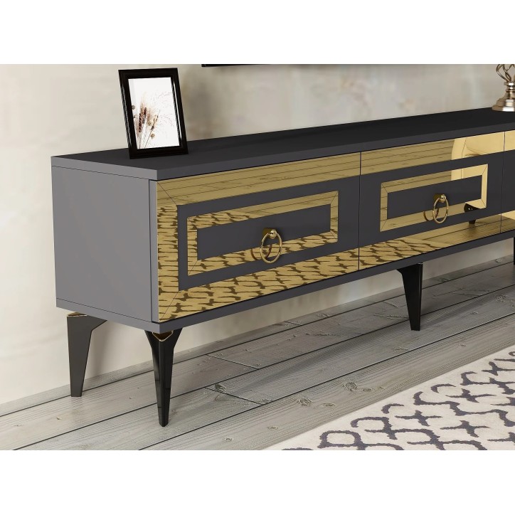 Mueble TV Karya Antracita Oro