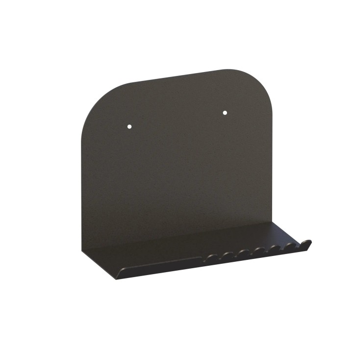 Estante de pared Short Pouch Negro