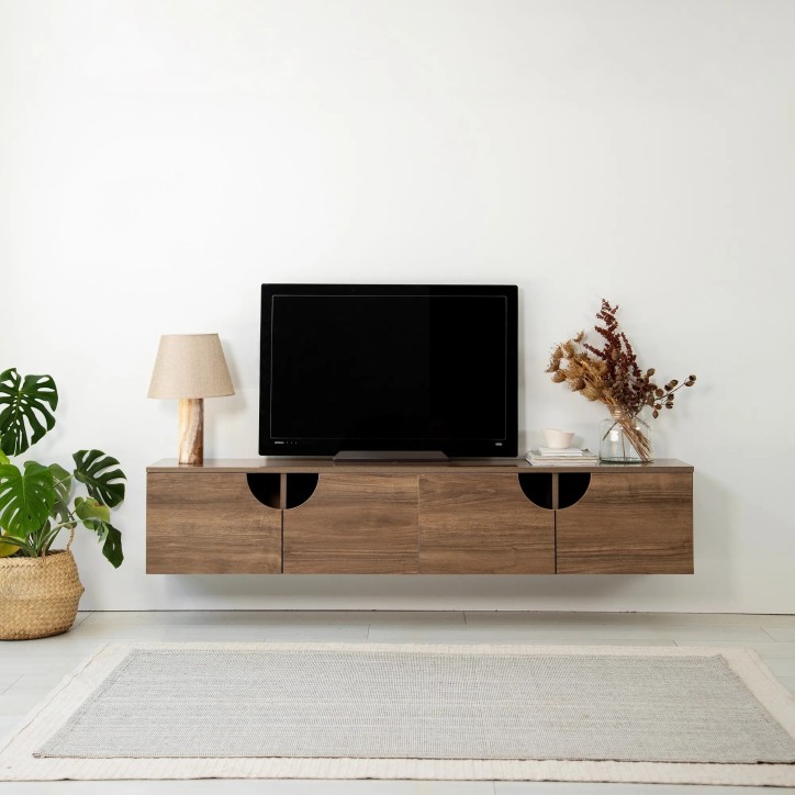 Mueble TV Grotte Nogal