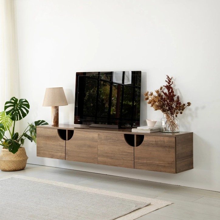 Mueble TV Grotte Nogal