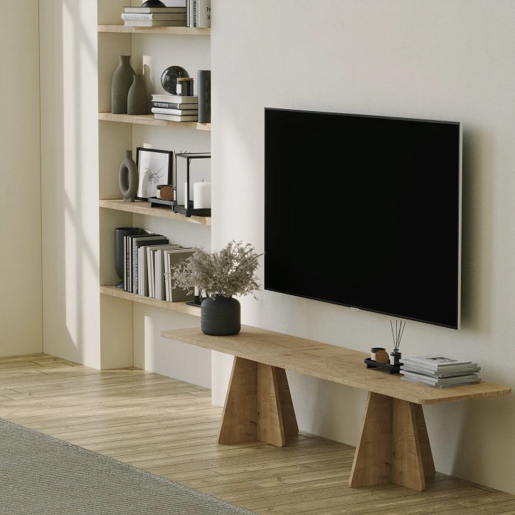 Mueble TV Mushroom Roble Zafiro