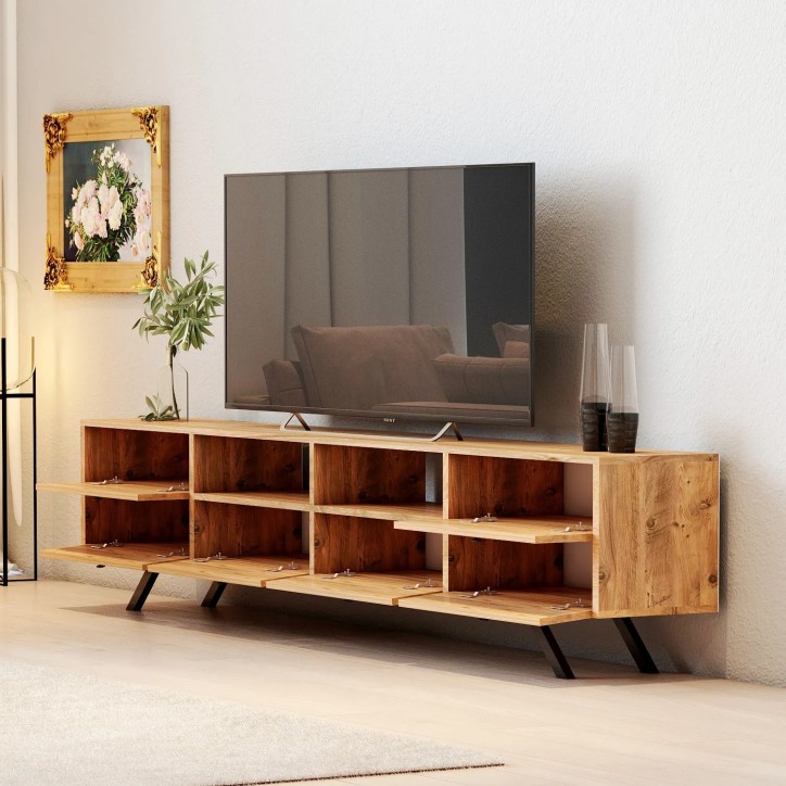 Mueble TV Beta Laizla Nogal Negro