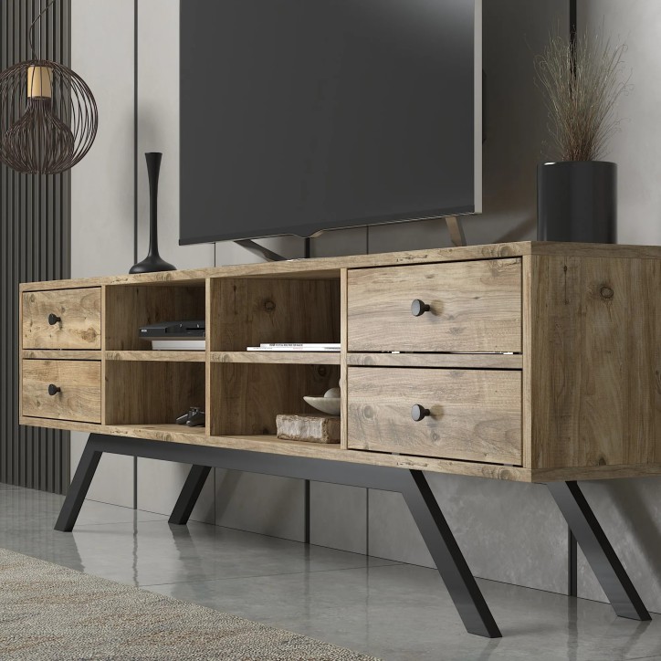 Mueble TV Optima 4 Pino Atlántico