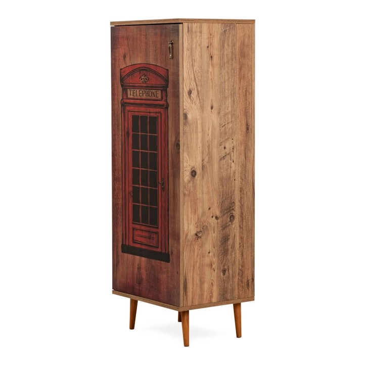 Gabinete multiusos Just Home -Atlantic Pine Multicolor