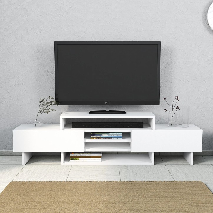 Mueble TV Özde Blanco