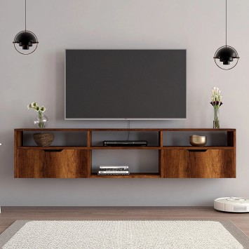 Mueble TV Denoya 2 Nogal barroco - 570VLT2429