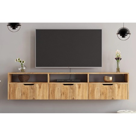 Mueble TV Denoya 3 puertas Pino Atlántico