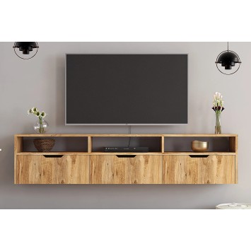 Mueble TV Denoya 3 puertas Pino Atlántico - 570VLT2928