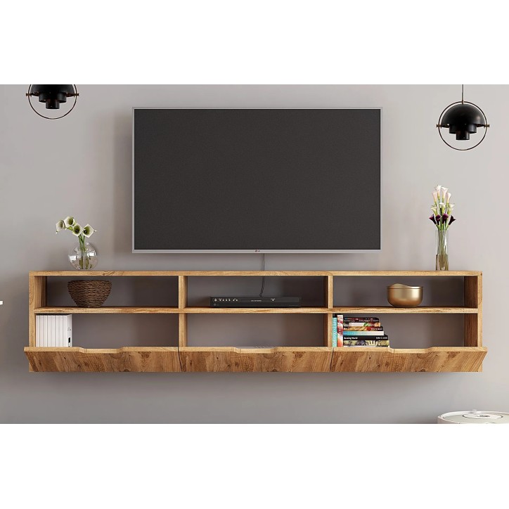 Mueble TV Denoya 3 puertas Pino Atlántico