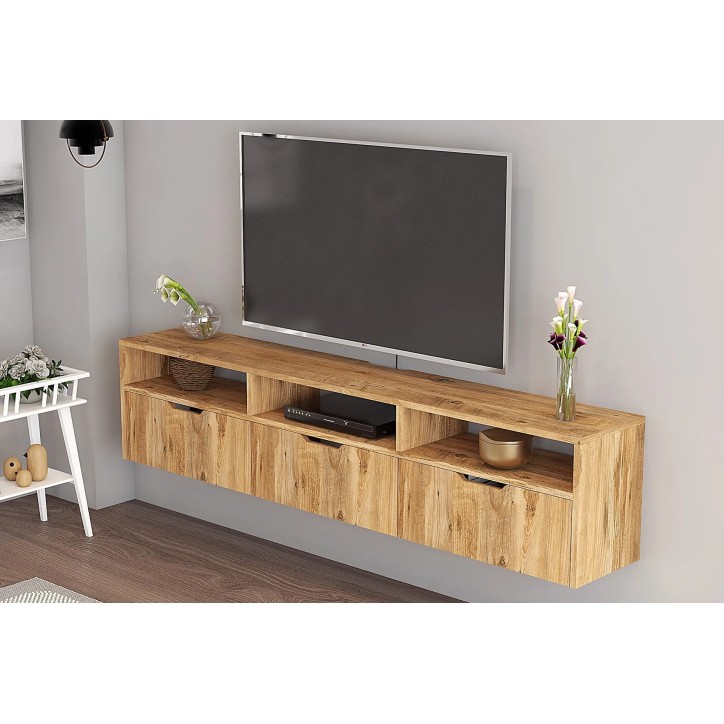 Mueble TV Denoya 3 puertas Pino Atlántico