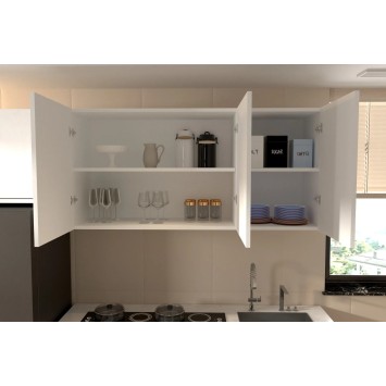 Mueble de cocina Tavor 3 puertas Blanco - 570VLT2985