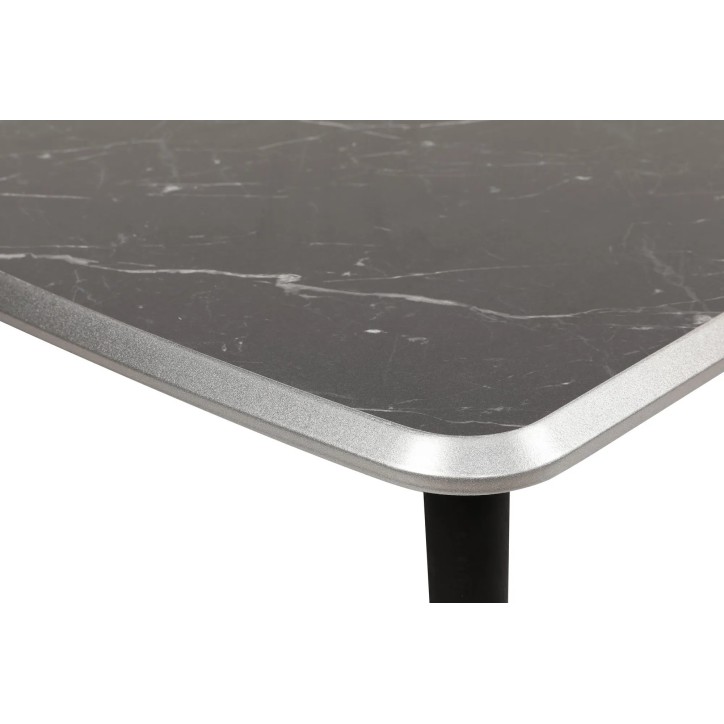 Mesa de centro Harry Gris Negro Plata