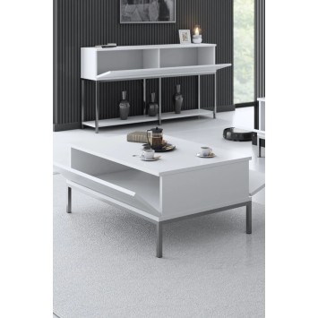 Mesa de centro Lord Blanco Plata - 618BLY1206