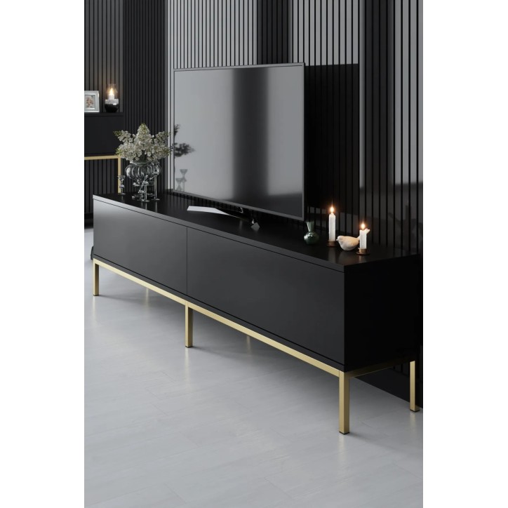 Conjunto de muebles de sala Lord Negro Oro