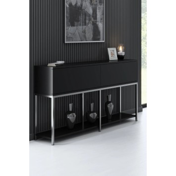 Conjunto de muebles de sala Lord Negro Plata - 618BLY1219