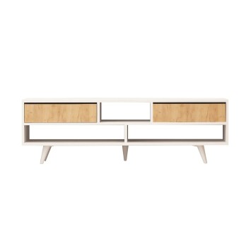 Mueble TV Angola Roble Blanco - 811MDD3002