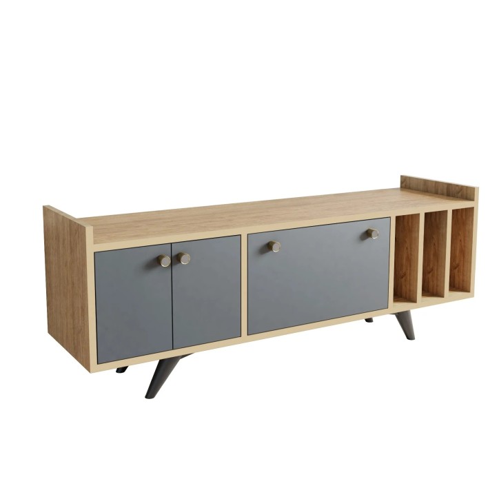 Mueble TV Maribor Antracita Roble