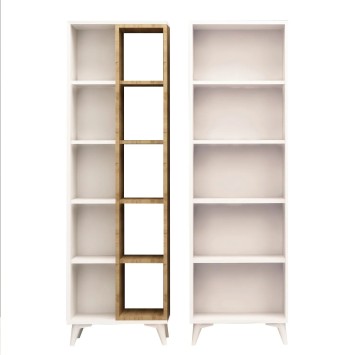 Librería Potenza Roble Blanco - 811MDD3601