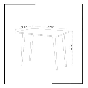 Escritorio de estudio Lery Blanco - 811MDD3804