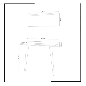 Consola Venezia Blanco - 811MDD3904