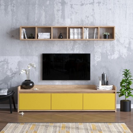 Mueble TV AVAN Roble Amarillo