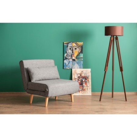 Sillón cama Folde Single Gris claro - 859FTN2330