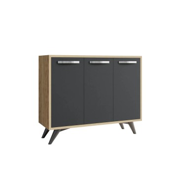 Gabinete multiusos Piffa Roble Antracita - 811MDD4145