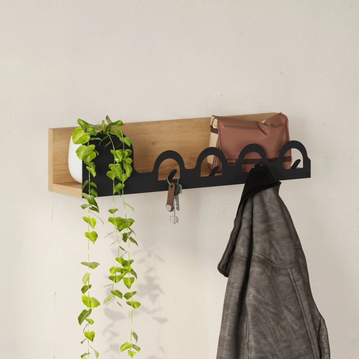 Perchero Liora Hanger Roble