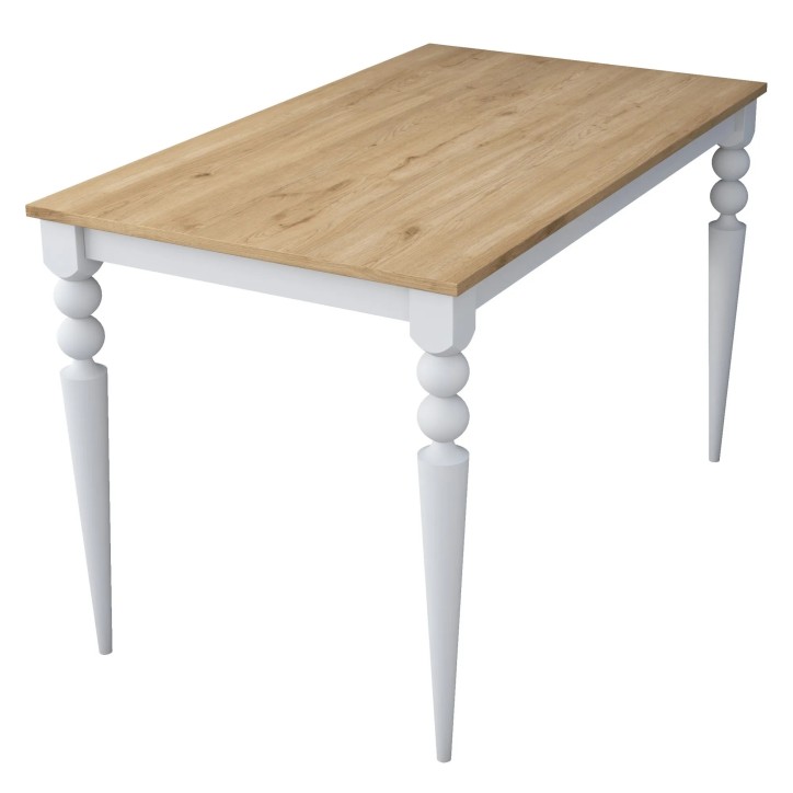 Mesa comedor JA104 2598 Nogal Blanco