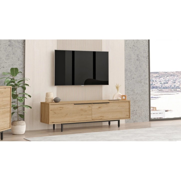 Mueble TV On1-S Nogal